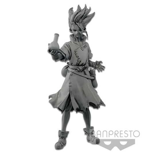 Dr. Stone - Ishigami Senkuu - Figure of Stone World: Zoukei no Kagaku Stone Ver. (Bandai Spirits)