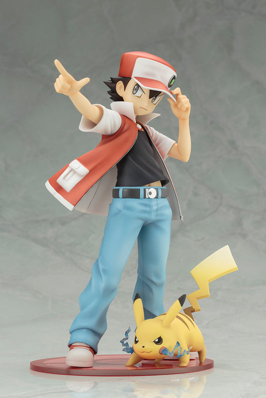 Pocket Monsters - Pikachu - Rot - ARTFX J - Pokémon Figurenserie - 1/8 (Kotobukiya)