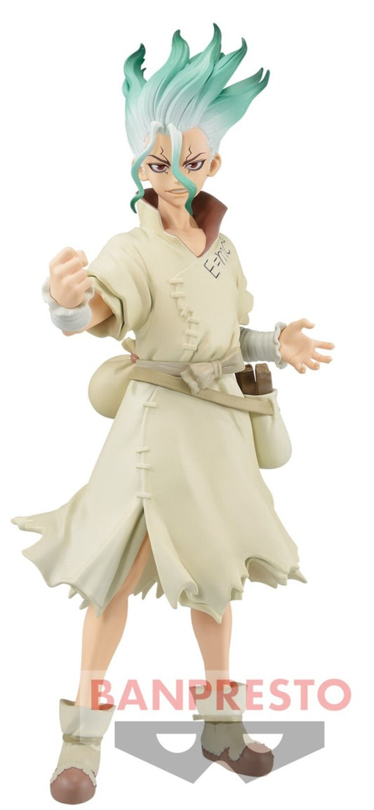 Dr. Stone - Ishigami Senkuu - Figure of Stone World: Zoukei no Kagaku Fist Ver. (Bandai Spirits)