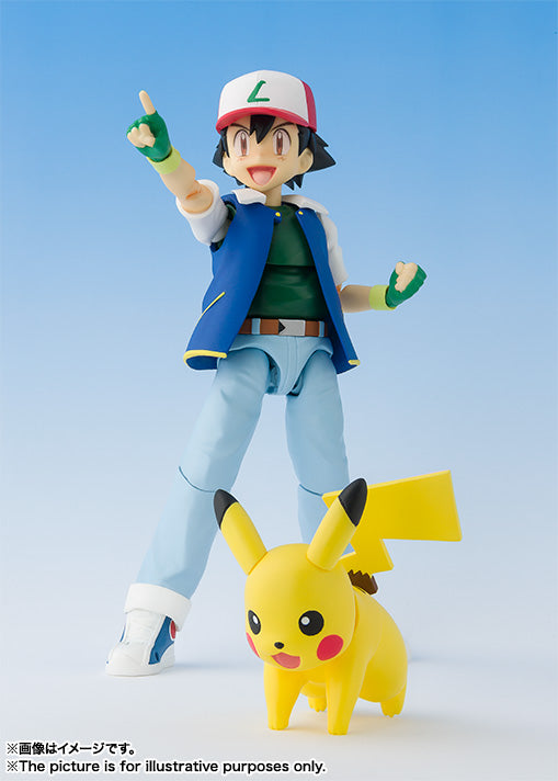 Pocket Monsters - Pikachu - Satoshi - S.H.Figuarts (Bandai)