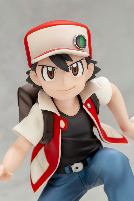 Pocket Monsters - Pikachu - Red - Pokémon Center Original Figure - 1/8 (Kotobukiya)