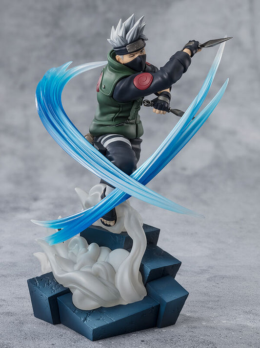 Naruto Shippuuden - Hatake Kakashi - Chou Gekisen - Extra Battle- - Figuarts ZERO - Conclusion avec One Once Called a Friend (Bandai Spirits)