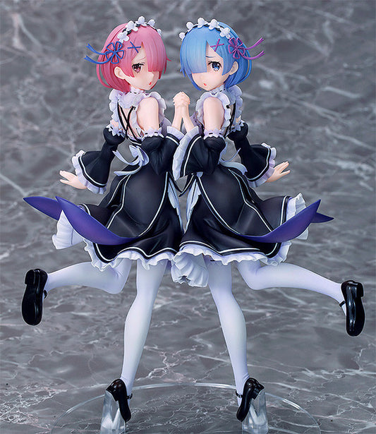 Re:Zero kara Hajimeru Isekai Seikatsu - Ram - Rem - 1/7 - Twins Ver. (Good Smile Company, Wings Inc.)