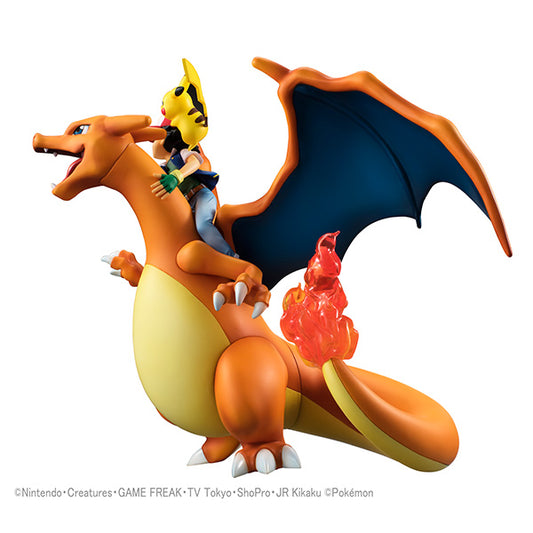 Pocket Monsters - Lizardon - Pikachu - Satoshi - G.E.M. - G.E.M. Pocket Monsters Series (MegaHouse)