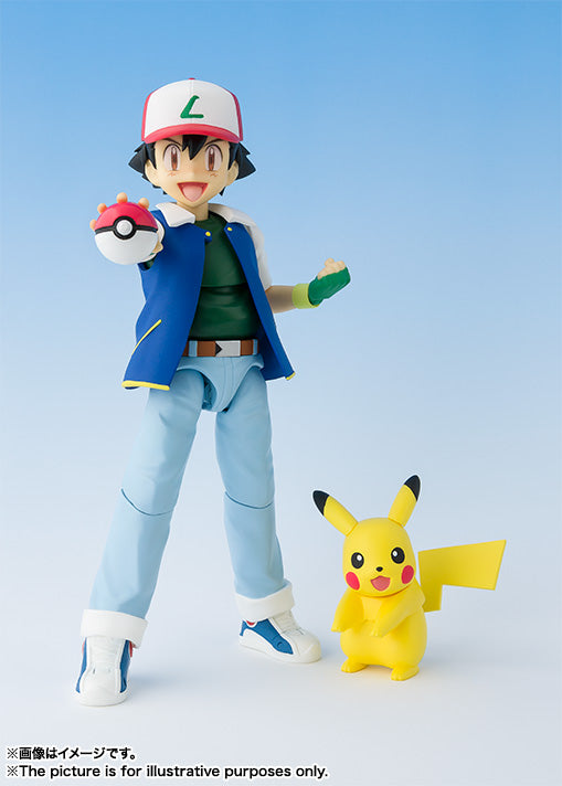 Pocket Monsters - Pikachu - Satoshi - S.H.Figuarts (Bandai)
