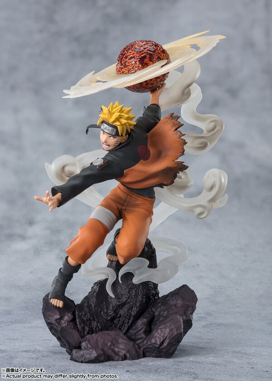 Naruto Shippuden - Uzumaki Naruto - Chou Gekisen -Extra Battle- - Figuarts ZERO - -Sage Art Lava Release Rasenshuriken- (Bandai Spirits)