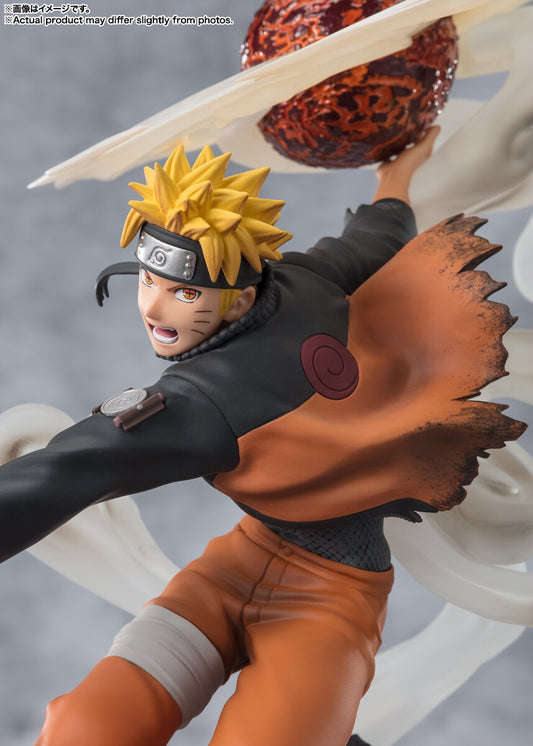 Naruto Shippuden - Uzumaki Naruto - Chou Gekisen -Extra Battle- - Figuarts ZERO - -Sage Art Lava Release Rasenshuriken- (Bandai Spirits)