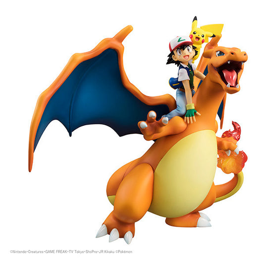 Pocket Monsters - Lizardon - Pikachu - Satoshi - G.E.M. - G.E.M. Pocket Monsters Series (MegaHouse)