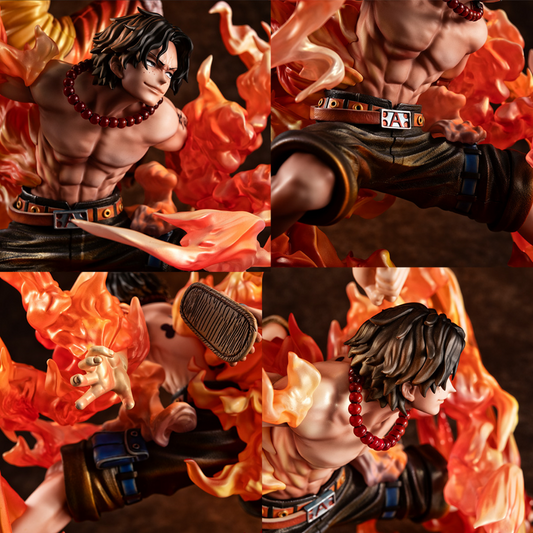 MegaHouse POPMAX One Piece Ruffy &amp; Ace Brother's Bond